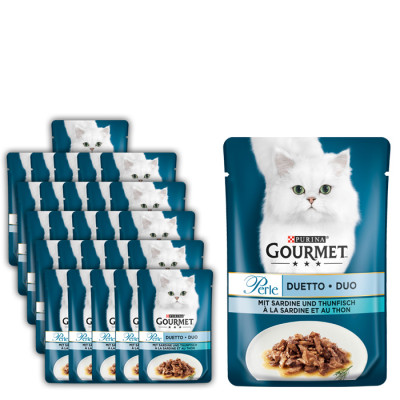 Purina Gourmet Perle Sardine & Thunfisch 26x85G 