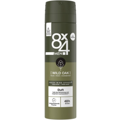 8x4 Men Deospray Wild Oak 150ML 