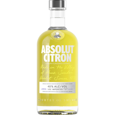 Absolut Vodka Citron 0,7L 
