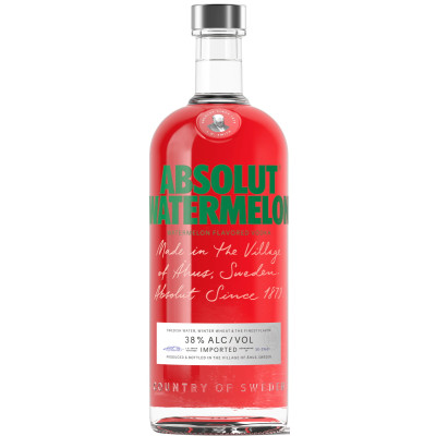 Absolut Watermelon Flavored Vodka 0,7L 