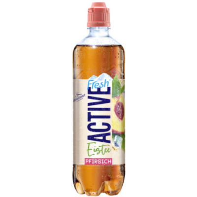 Adelholzener Active Fresh Eistee Pfirsich 0,75L 