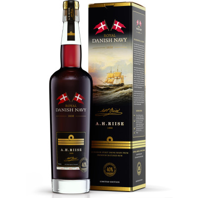 A.H.Riise Royal Danish Navy Rum 0,7L 