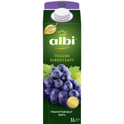 Albi Traube Direktsaft 1L 