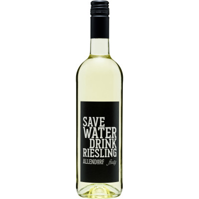 Allendorf Save Water Riesling fruity halbtrocken 0,75L 