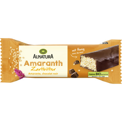 Alnatura Bio Amaranth Zartbitter Riegel 25G 