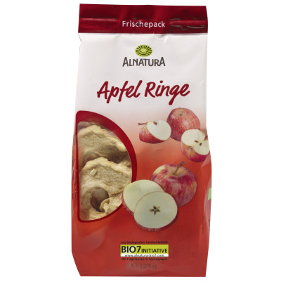 Alnatura Bio Apfelringe getrocknet 125G 