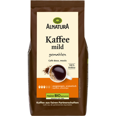 Alnatura Bio Kaffee mild gemahlen 500G 
