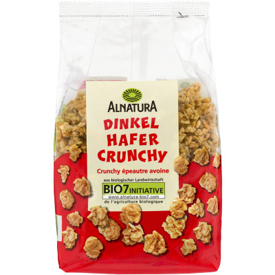 Alnatura Bio Dinkel Hafer Crunchy 375G 