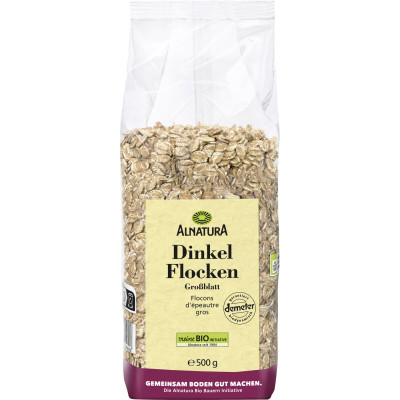 Alnatura Bio Dinkelflocken Großblatt 500G 