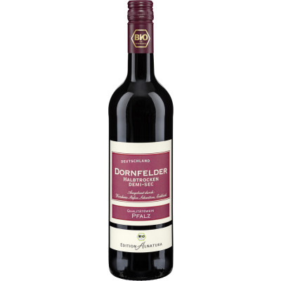 Alnatura Bio Dornfelder halbtrocken 0,75L 