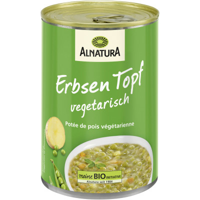 Alnatura Bio Erbsen Topf 400G 