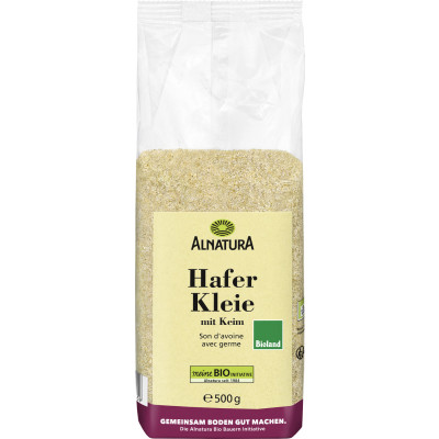 Alnatura Bio Haferkleie mit Keim 500G 