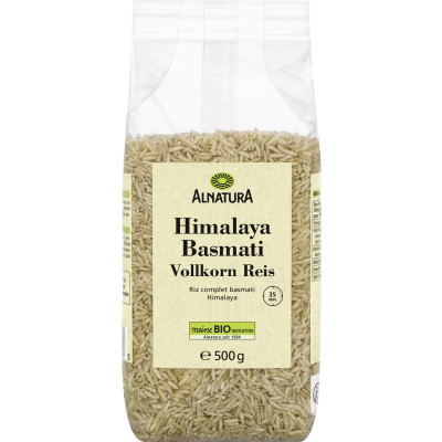 Alnatura Bio Himalaya Basmati Vollkorn Reis 500G 