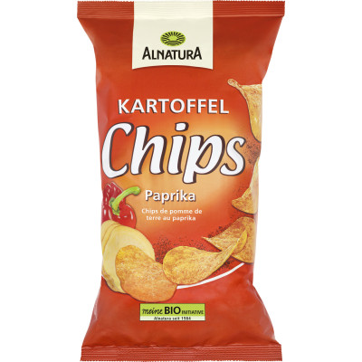 Alnatura Bio Kartoffelchips Paprika 125G 