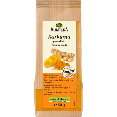 Alnatura Bio Kurkuma gemahlen 60G 