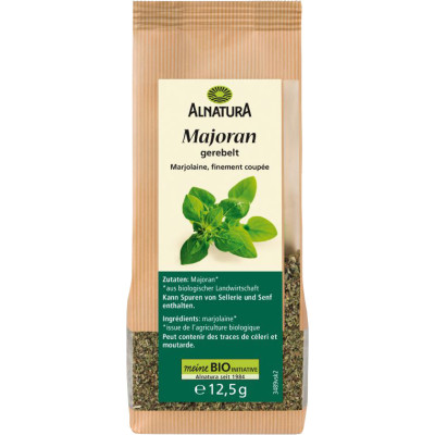 Alnatura Bio Majoran gerebelt 12,5G 