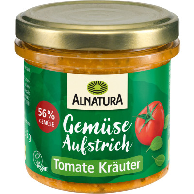 Alnatura Bio Tomate Kräuter Aufstrich 135G 