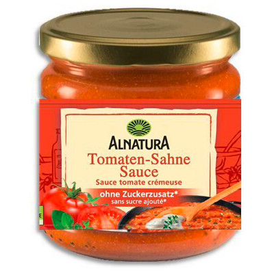 Alnatura Bio Tomaten-Sahne Sauce 325ML 