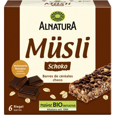 Alnatura Müsli Riegel Schoko 6er Pack