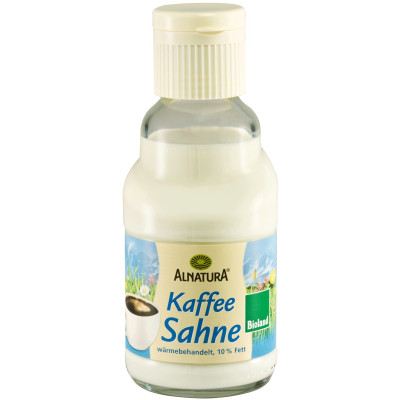 Alnatura Bio Kaffeesahne 10% Fett 165G 