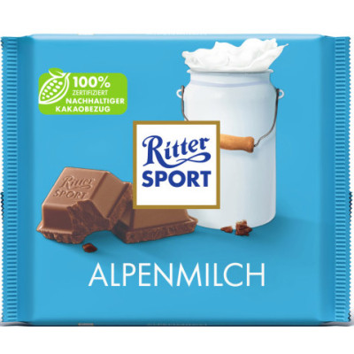 Ritter Sport Alpenmilch 250G 