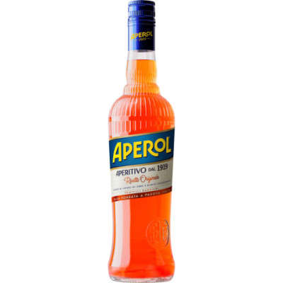 Aperol Aperitivo Italiano 0,7L - Etikett verschmutzt/beschädigt 