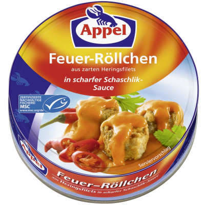 Appel Feuer-Röllchen 200G 