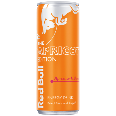 Red Bull Energy Drink Apricot Edition Aprikose-Erdbeere 250ml - Abverkauf 