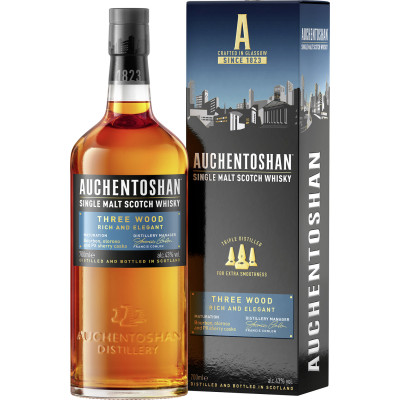 Auchentoshan Whisky Three Wood 40% GP 0,7L 