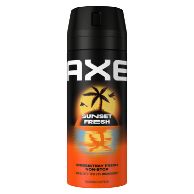 Axe Bodyspray Sunset Fresh ohne Aluminiumsalze 150ML - Abverkauf 