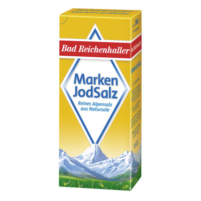 Bad Reichenhaller Jodsalz 500G 