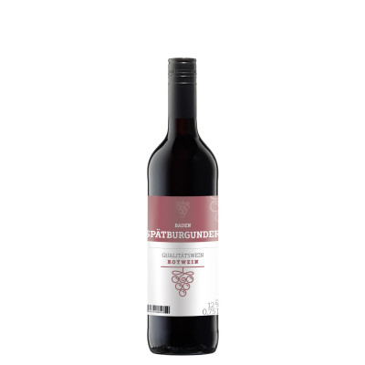 Baden Spätburgunder Rotwein 0,75L 
