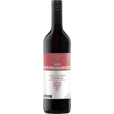 Baden Spätburgunder Rotwein 0,75L 