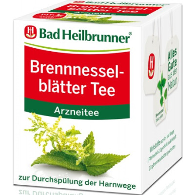 Bad Heilbrunner Brennnesselblätter Tee 8ST 16G