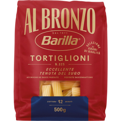 Barilla Al Bronzo Tortiglioni 500G 