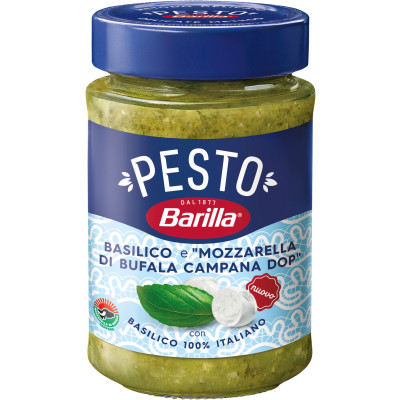 Barilla Pesto Basilico Mozzarella 190G 