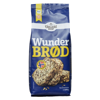 Bauckhof Bio Wunderbrod Backmischung 600G 