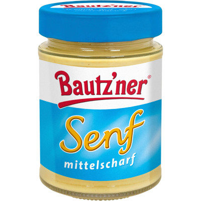 Bautzner Mittelscharfer Senf 250ML 