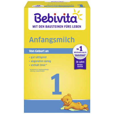 Bebivita 1 Anfangsmilch 500G - Abverkauf 