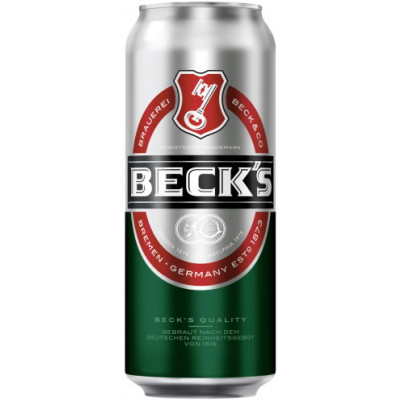 Becks Pils 0,5L 