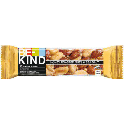 Be-Kind Honey Roasted Nuts & Seasalt 40G 