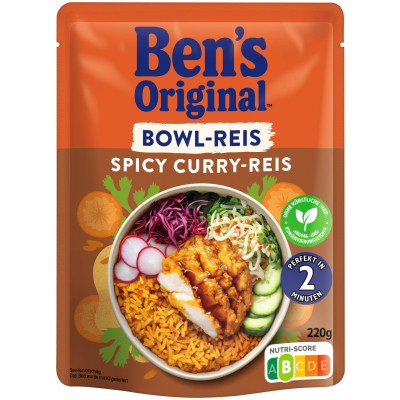 Ben's Original Express Spicy Curry Bowl-Reis 220G 