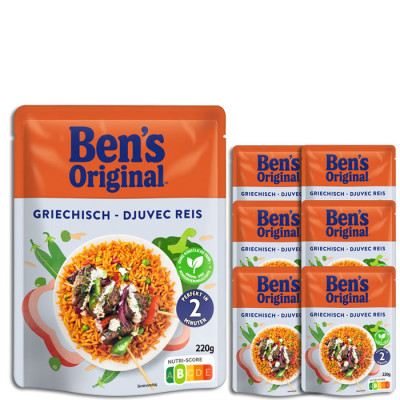 Ben's Original Express Griechisch Djuvec Reis 6x220G 