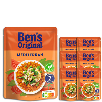 Ben's Original Express Reis Mediterran 6x220G 