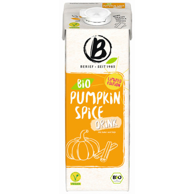 Berief Bio Pumpkin Spice-Drink Limited Edition 1L 