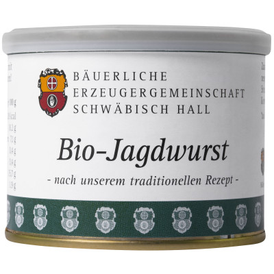 Bäuerliche EZG Schwäbisch Hall Bio-Jagdwurst 200G 