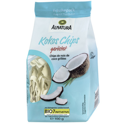 Alnatura Bio Kokos Chips geröstet 100G 