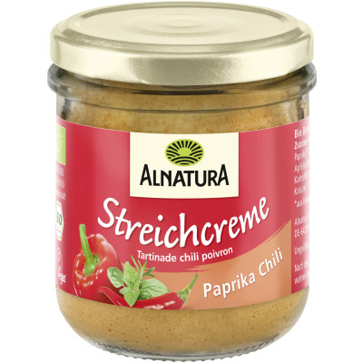 Bio Alnatura Streichcreme Paprika-Chili 180G 