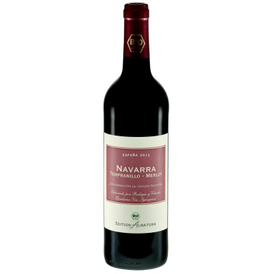 Alnatura Bio Navarra Tempranillo-Merlot trocken 0,75L 