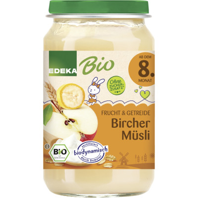 EDEKA Bio Bircher Müsli ab dem 8.Monat 190G 